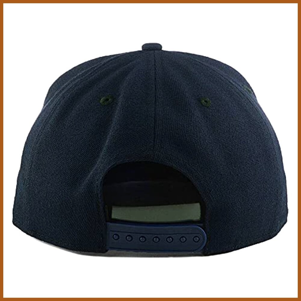 Adjustable Snapback Baseball Cap With Structured … - image 4